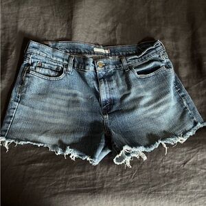 Levi’s cutoff denim shorts